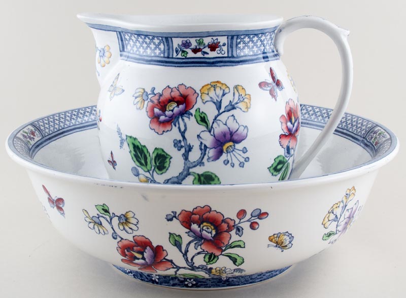 Ewer and Bowl c1920s